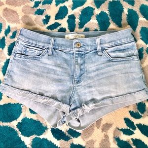 Abercrombie & Fitch Light Denim Shorts